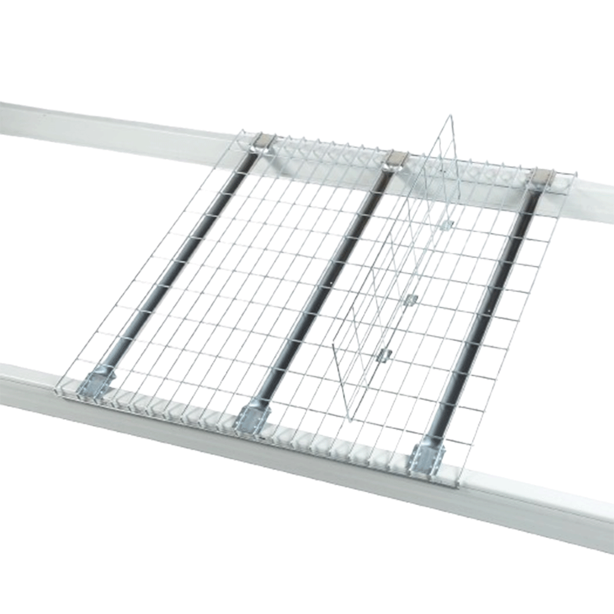 accessoire dédié aux planchers métalliques pour organiser et optimiser le stockage sur rack