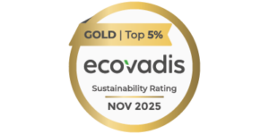 medaille or ecovadis obtenue en novembre 2025