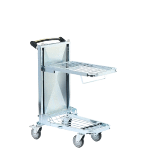 Chariot avec ressorts pour garantir une manipulation ergonomique