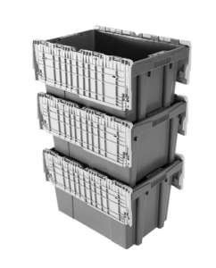 bacs gerbés couvercles ouverts